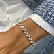 Diamond Tennis Bracelet 6.04 Carat White Gold 14K