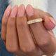 Diamond Stackable Fashion Ring 0.60 ct TCW, Yellow Gold 14K