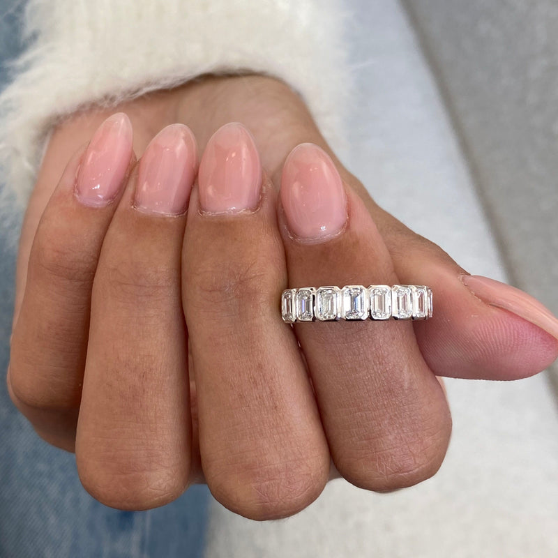 Diamond Wedding Band Fashion Ring 1 ct TCW, White Gold 14K