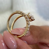 Diamond Statement Fashion Ring 1.15 ct TCW, Yellow Gold 14K