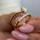 Diamond Statement Fashion Ring 1.15 ct TCW, Yellow Gold 14K