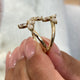 Diamond Statement Fashion Ring 1.15 ct TCW, Yellow Gold 14K