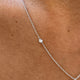 Diamond Pendant Necklace 1.23 ct White Gold