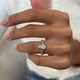 Diamond Solitaire Ring 0.50 Carat White Gold 14K