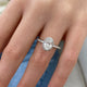 DN7870 Engagement Ring 1.50 carat, 18K gold