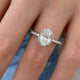 DN7870 Engagement Ring 1.50 carat, 18K gold