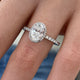 DN7870 Engagement Ring 1.50 carat, 18K gold