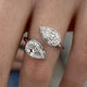 Orren Diamond Engagement 2.2 Ring White Gold 18k
