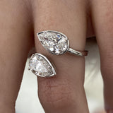 Orren Diamond Engagement 2.2 Ring White Gold