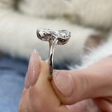 Orren Diamond Engagement 2.2 Ring White Gold