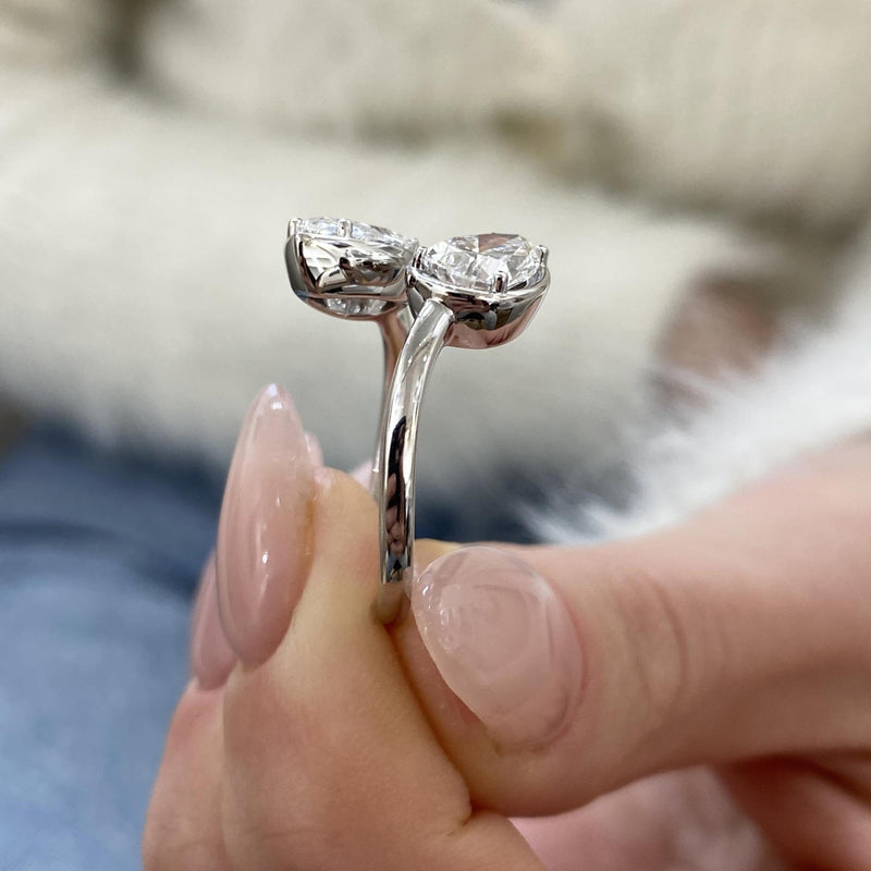 Orren Diamond Engagement 2.2 Ring White Gold