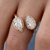 Arden Diamond Engagement 2.1 Ring Rose Gold 18k