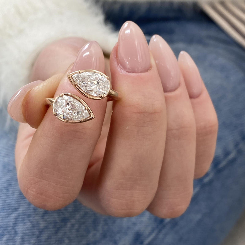 Arden Diamond Engagement 2.1 Ring Rose Gold