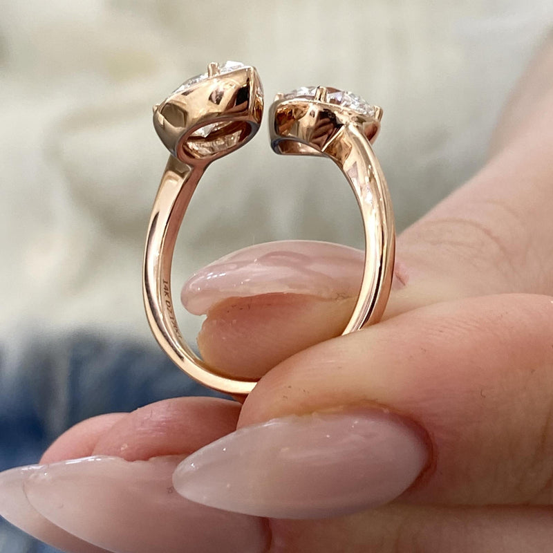 Arden Diamond Engagement 2.1 Ring Rose Gold