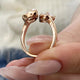 Arden Diamond Engagement 2.1 Ring Rose Gold