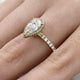 DN7933 Engagement Ring 1.50 carat, 18K gold