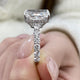 DN7935 Engagement Ring 6.70 carat, 18K gold