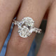 DN7937 Engagement Ring 5.60 carat, 18K gold