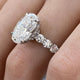 DN7937 Engagement Ring 5.60 carat, 18K gold