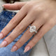 DN7937 Engagement Ring 5.60 carat, 18K gold