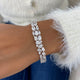 Diamond Tennis Bracelet 15.77 Carat White Gold 14K