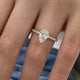 Lunara Engagement Ring 1.50 carat, 18K gold