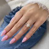 Lunara Engagement Ring 1.50 carat, 18K gold