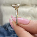 Lunara Engagement Ring 1.50 carat, 18K gold