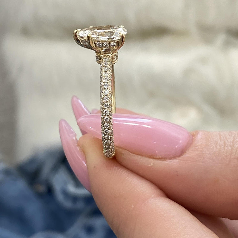 Lunara Engagement Ring 1.50 carat, 18K gold