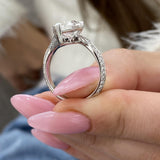 Amalina Engagement Ring 4.60 carat, 18K gold