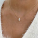 Diamond Pendant Necklace 1.5 ct Yellow Gold