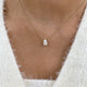 Diamond Pendant Necklace 1.5 ct Yellow Gold