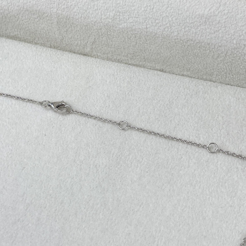 Diamond Pendant Necklace 2 ct White Gold