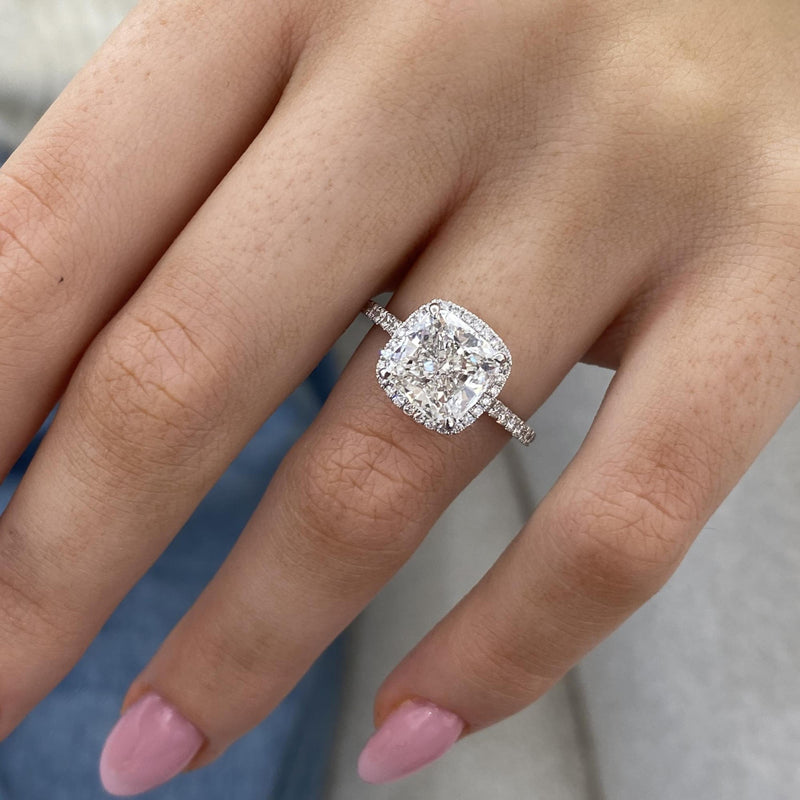 Noémie Engagement Ring 3.45 carat, 18K gold