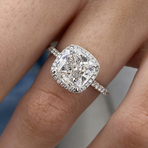 Noémie Engagement Ring 3.45 carat, 18K gold