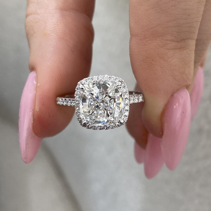 Noémie Engagement Ring 3.45 carat, 18K gold