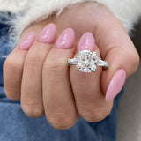 Elira Engagement Ring 5.20 carat, 18K gold