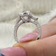 Elira Engagement Ring 5.20 carat, 18K gold