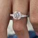 Luciana Asscher Engagement Ring, 4.25ct TCW