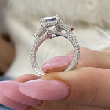 Luciana Engagement Ring 4.25 carat, 18K gold