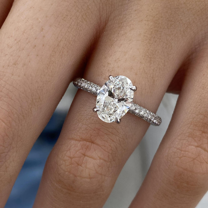 Araceli Engagement Ring 2.10 carat, 18K gold