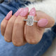 AD0063R05-W_7 Engagement Ring 4.50 carat, 18K gold