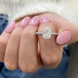 Delphine Engagement Ring 2.55 carat, 18K gold