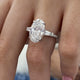 Maristella Engagement Ring 6.20 carat, 18K gold