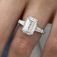 Bellamy Engagement Ring 5.15 carat, 18K gold