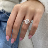 AD255R07-R_6.5 Engagement Ring 3.70 carat, 18K gold