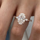 AD255R07-R_6.5 Engagement Ring 3.70 carat, 18K gold