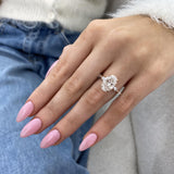 AD255R07-R_6.5 Engagement Ring 3.70 carat, 18K gold