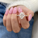 AD255R07-R_6.5 Engagement Ring 3.70 carat, 18K gold