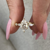 Cassiane Engagement Ring 2.15 carat, 18K gold
